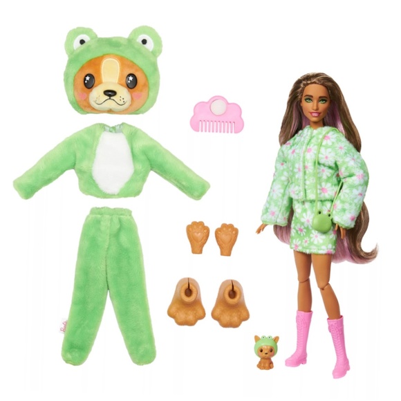 NIP! Barbie Cutie Reveal! 10 Surprises! Pet Inside! - Picture 4 of 6